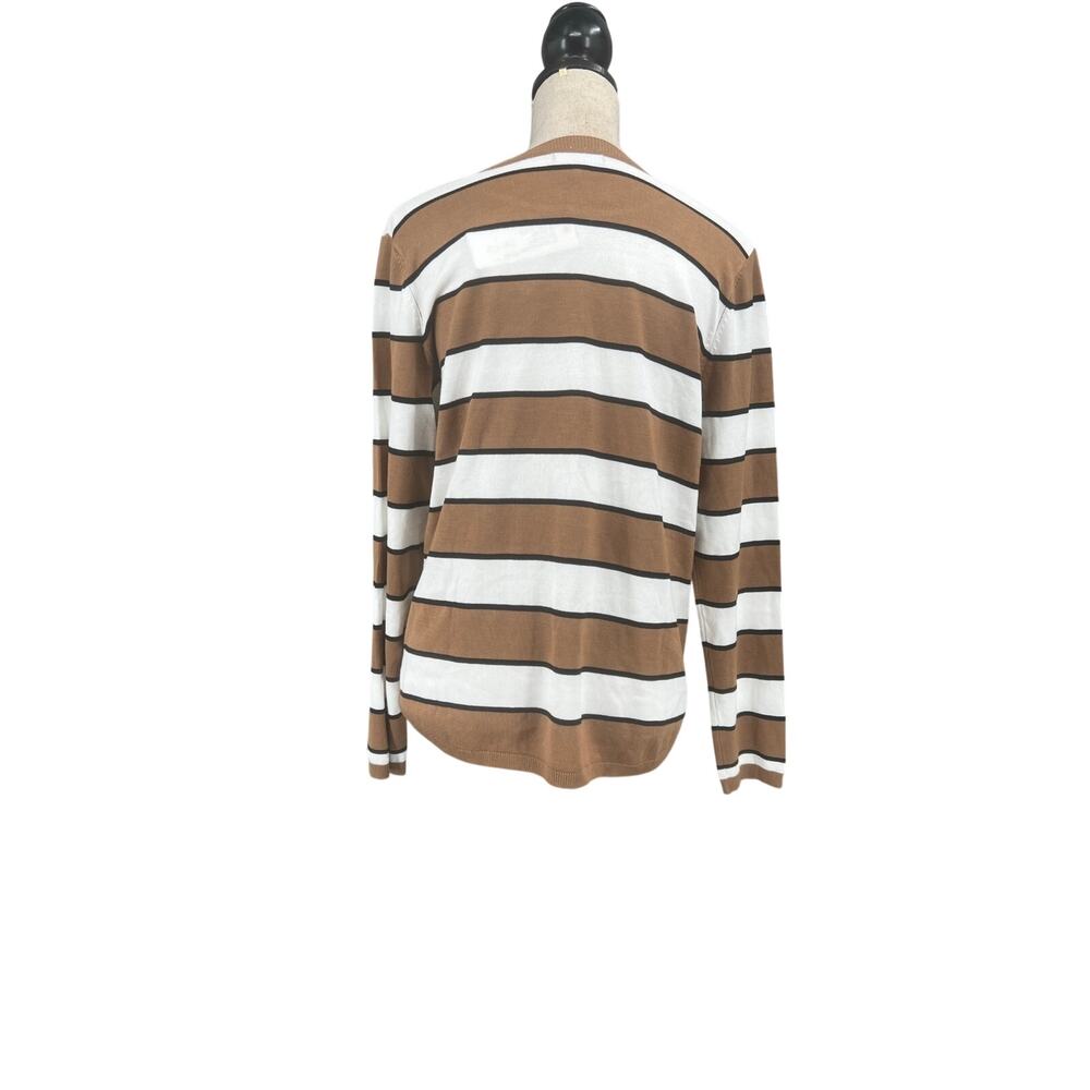 Lety & Me Giada Pointelle Detail Sweater | Size L | NWT | Coastal Chic - Picture 3 of 7